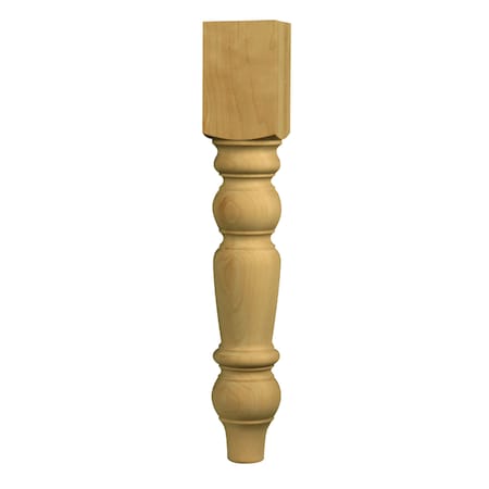 Osborne Wood Products 18 x 3 Country Bench Leg in Beech 1329BCH